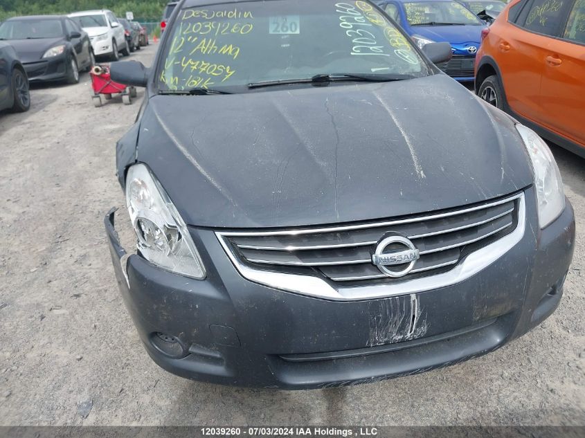 2012 Nissan Altima S VIN: 1N4AL2AP0CN477057 Lot: 12039260