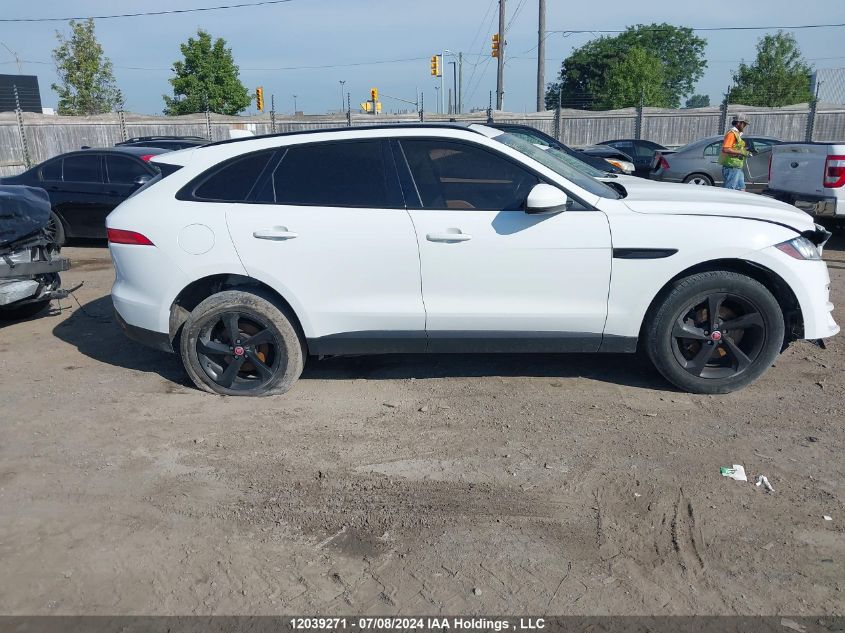 2018 Jaguar F-Pace VIN: SADCJ2FN7JA282663 Lot: 12039271