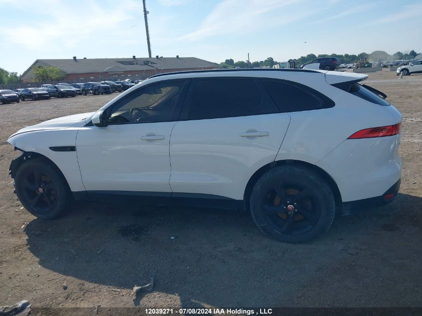2018 Jaguar F-Pace VIN: SADCJ2FN7JA282663 Lot: 12039271