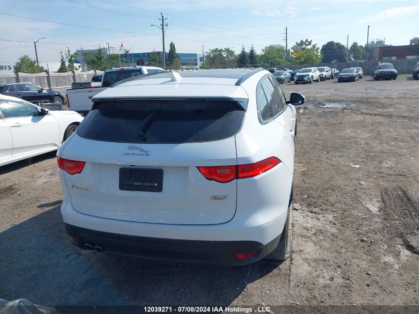 2018 Jaguar F-Pace VIN: SADCJ2FN7JA282663 Lot: 12039271