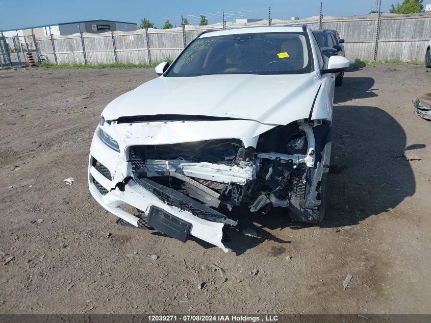 2018 Jaguar F-Pace VIN: SADCJ2FN7JA282663 Lot: 12039271