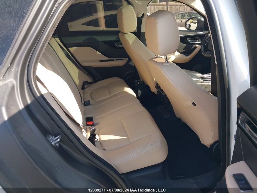 2018 Jaguar F-Pace VIN: SADCJ2FN7JA282663 Lot: 12039271