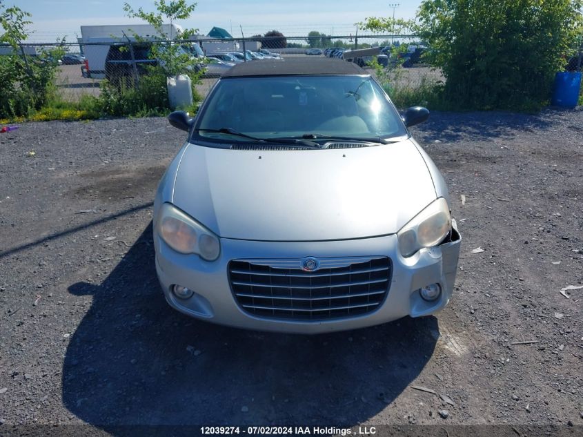 2004 Chrysler Sebring Limited VIN: 1C3EL65R44N410062 Lot: 12039274