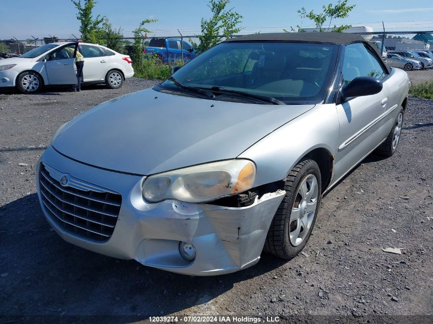 2004 Chrysler Sebring Limited VIN: 1C3EL65R44N410062 Lot: 12039274