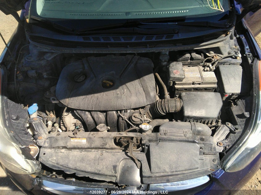 2013 Hyundai Elantra Gl VIN: 5NPDH4AE8DH393072 Lot: 12039277