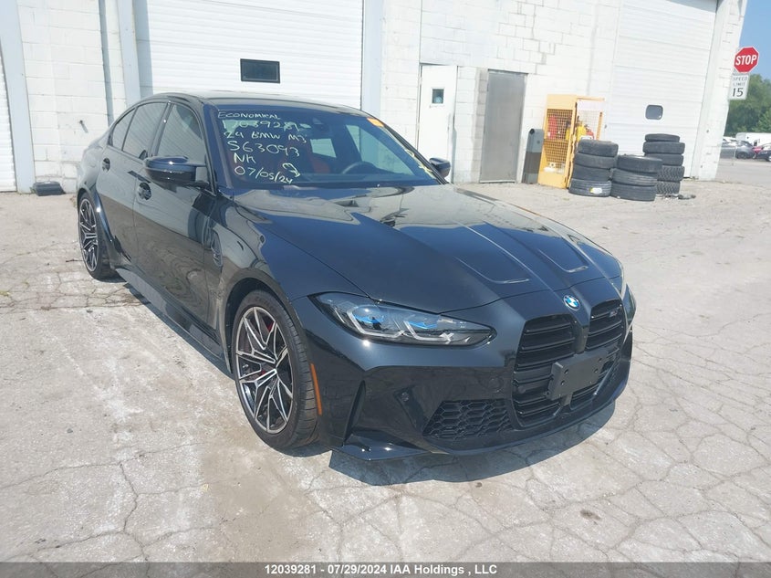 2024 BMW M3 VIN: WBS43AY00RFS63093 Lot: 12039281