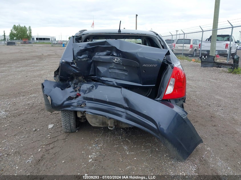2010 Hyundai Accent Gls VIN: KMHCN4BC4AU407712 Lot: 12039293