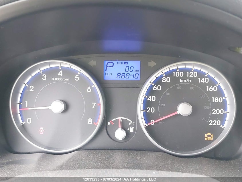 2010 Hyundai Accent Gls VIN: KMHCN4BC4AU407712 Lot: 12039293