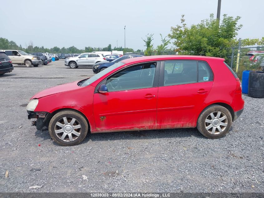 2007 Volkswagen Rabbit VIN: WVWCR71K27W207136 Lot: 12039303