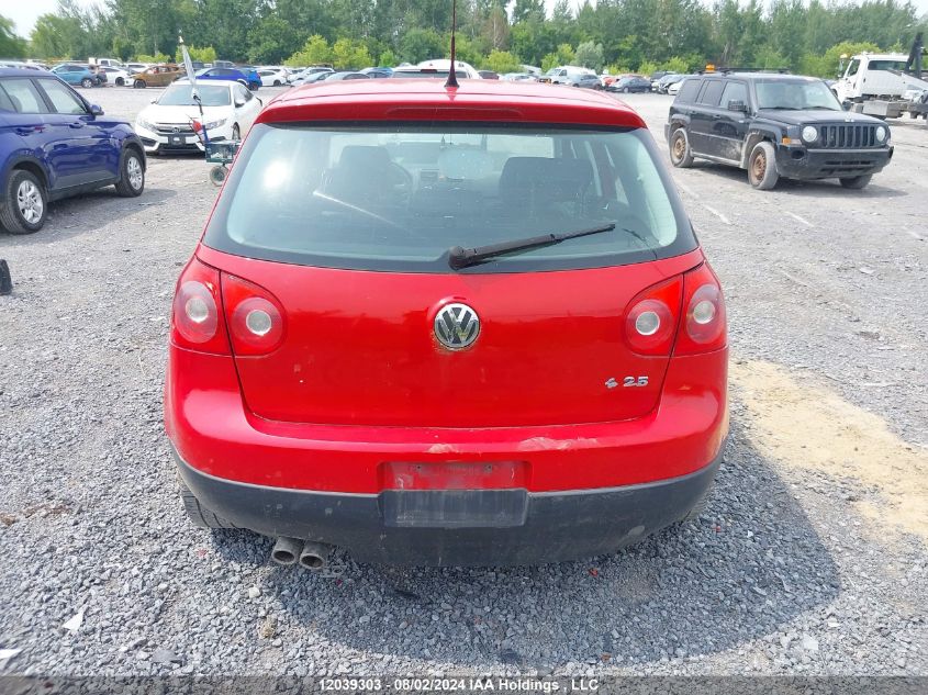 2007 Volkswagen Rabbit VIN: WVWCR71K27W207136 Lot: 12039303