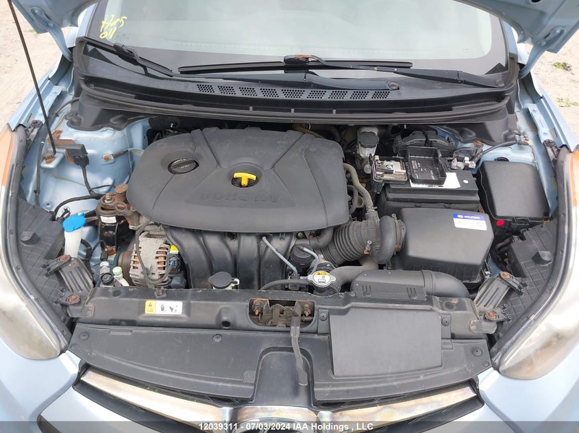 2013 Hyundai Elantra Gls VIN: KMHDH6AE4DU021838 Lot: 12039311