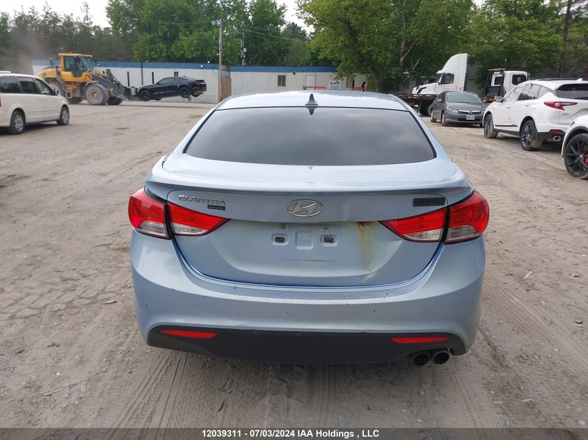 2013 Hyundai Elantra Gls VIN: KMHDH6AE4DU021838 Lot: 12039311