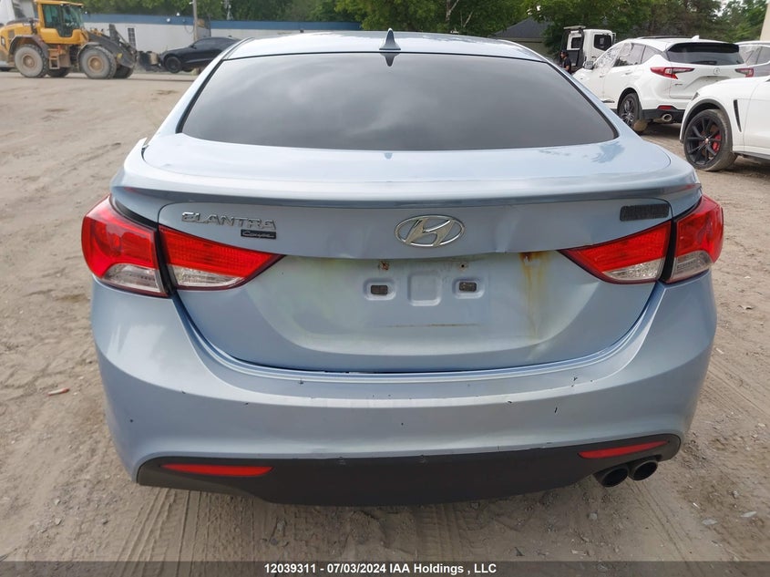 2013 Hyundai Elantra Gls VIN: KMHDH6AE4DU021838 Lot: 12039311