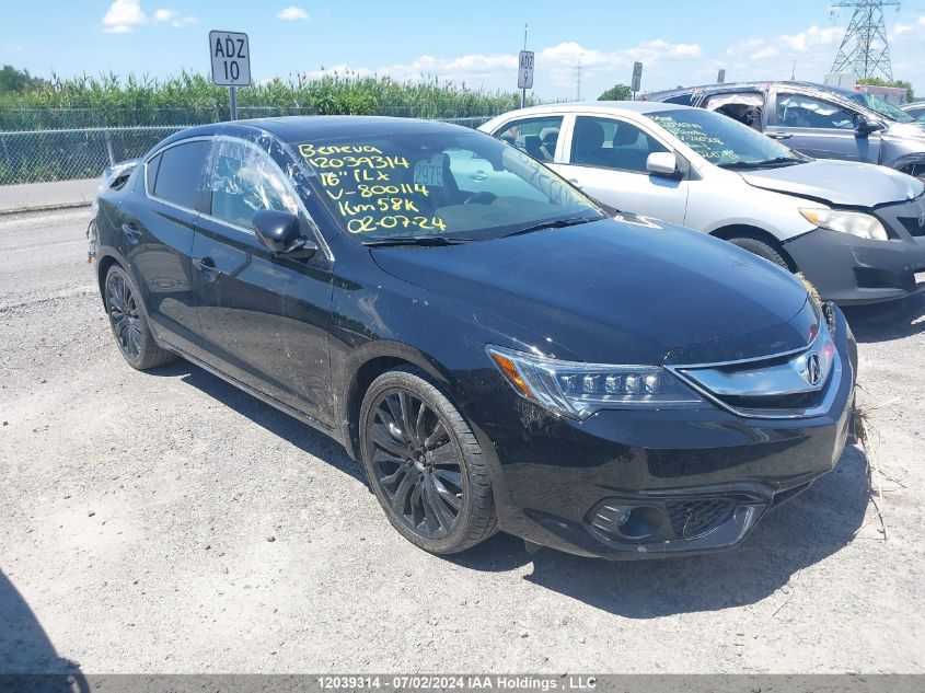 2016 Acura Ilx VIN: 19UDE2F72GA800114 Lot: 12039314