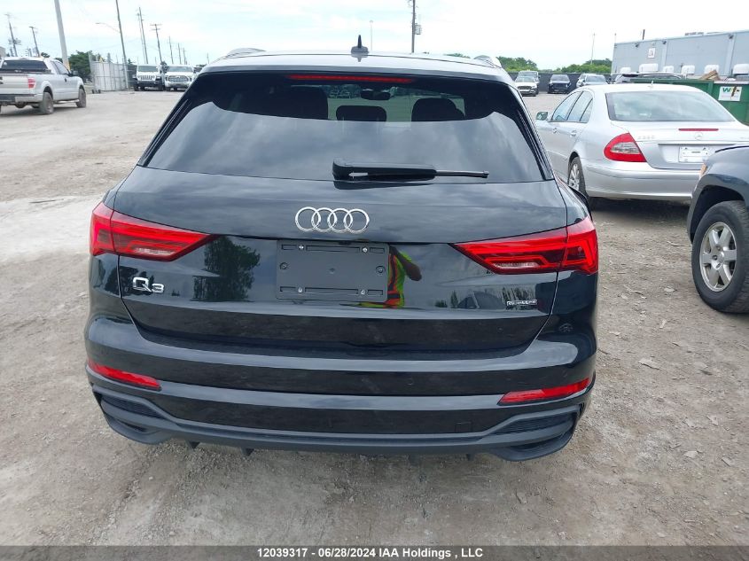 2024 Audi Q3 VIN: WA1EECF3XR1098613 Lot: 12039317