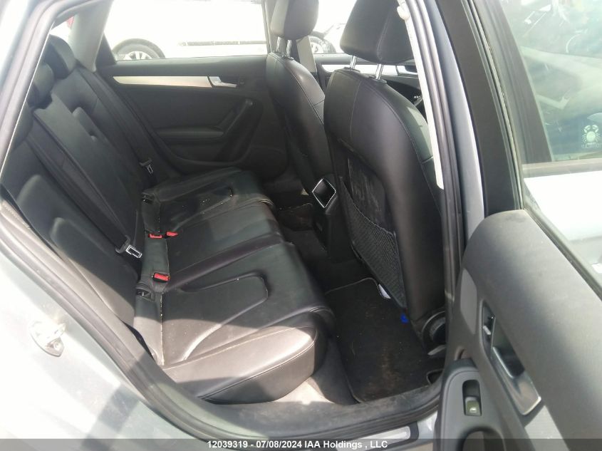 2010 Audi A4 VIN: WAUBFCFL2AN019435 Lot: 12039319