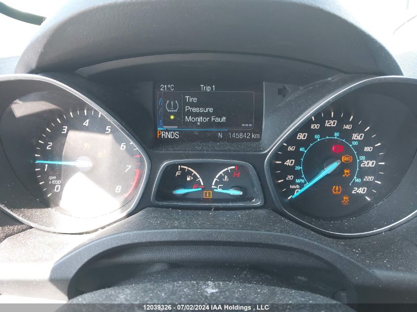 2016 Ford Escape Titanium VIN: 1FMCU9J96GUA78719 Lot: 12039326