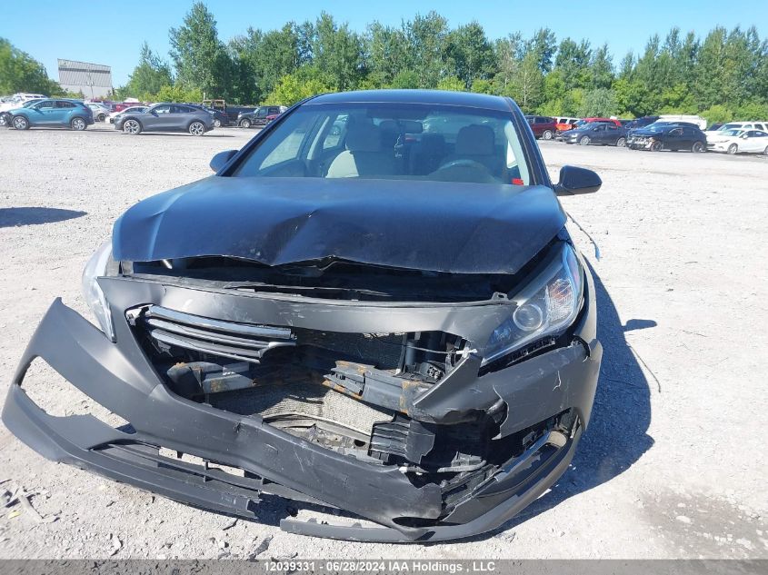 2015 Hyundai Sonata Gl VIN: 5NPE24AF9FH050854 Lot: 12039331