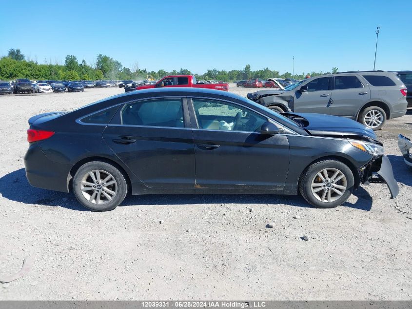 2015 Hyundai Sonata Gl VIN: 5NPE24AF9FH050854 Lot: 12039331