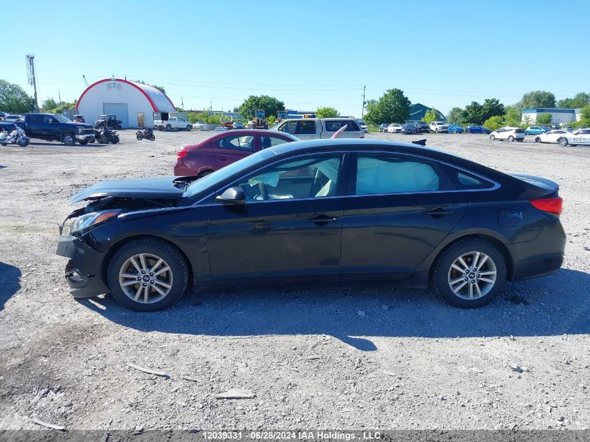 2015 Hyundai Sonata Gl VIN: 5NPE24AF9FH050854 Lot: 12039331