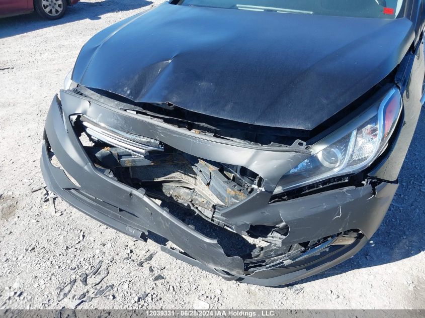 2015 Hyundai Sonata Gl VIN: 5NPE24AF9FH050854 Lot: 12039331