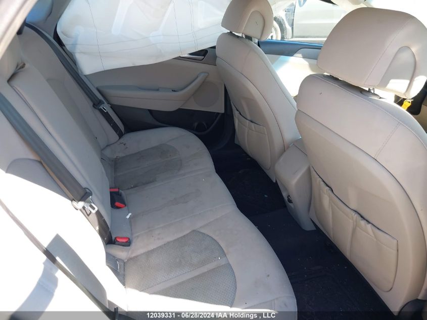 2015 Hyundai Sonata Gl VIN: 5NPE24AF9FH050854 Lot: 12039331