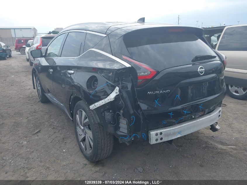 2021 Nissan Murano VIN: 5N1AZ2CS2MC120207 Lot: 12039339