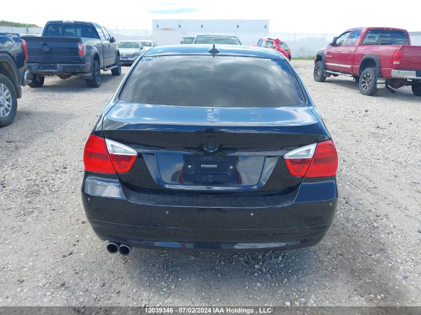2006 BMW 3 Series VIN: WBAVD13566KT80480 Lot: 12039346