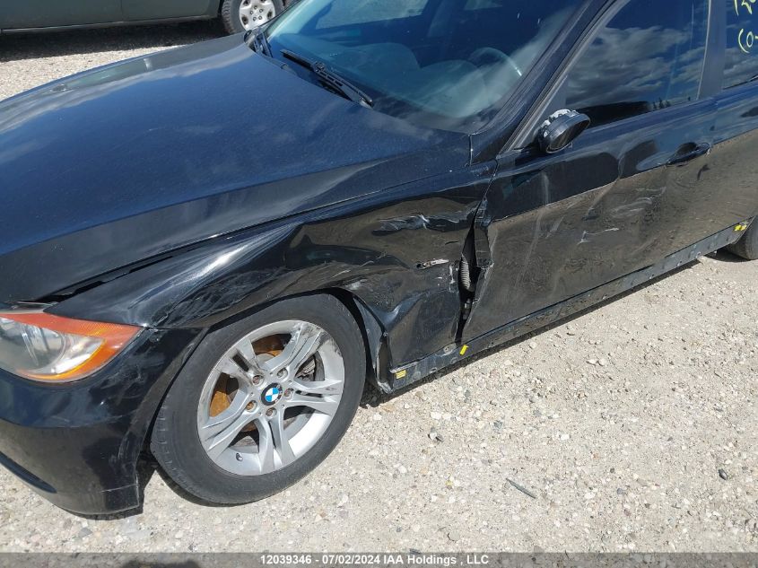 2006 BMW 3 Series VIN: WBAVD13566KT80480 Lot: 12039346