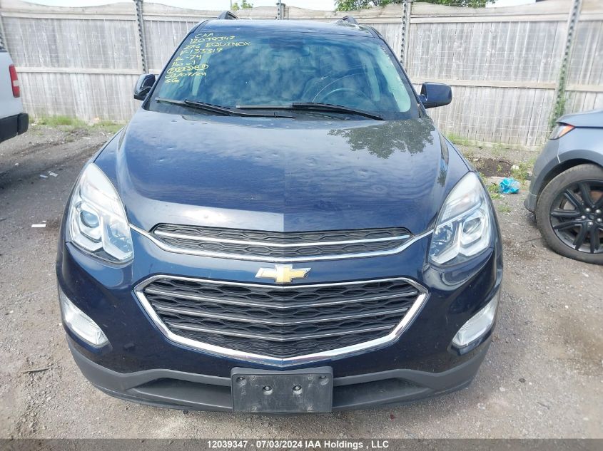 2016 Chevrolet Equinox VIN: 2GNALCEK5G6133319 Lot: 12039347