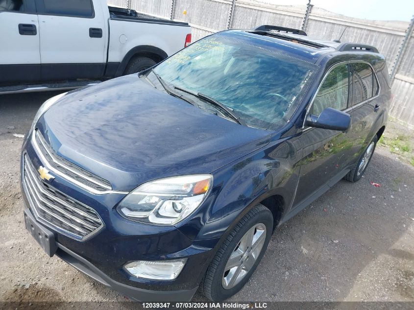 2016 Chevrolet Equinox VIN: 2GNALCEK5G6133319 Lot: 12039347
