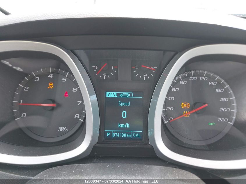 2016 Chevrolet Equinox VIN: 2GNALCEK5G6133319 Lot: 12039347