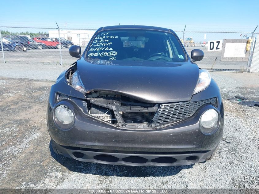 2013 Nissan Juke VIN: JN8AF5MR6DT224679 Lot: 12039350