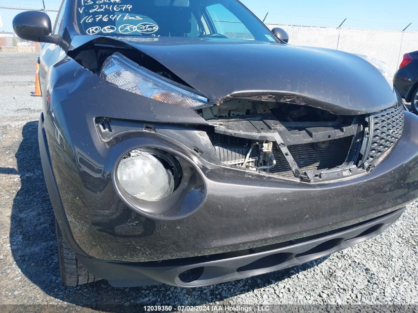 2013 Nissan Juke VIN: JN8AF5MR6DT224679 Lot: 12039350