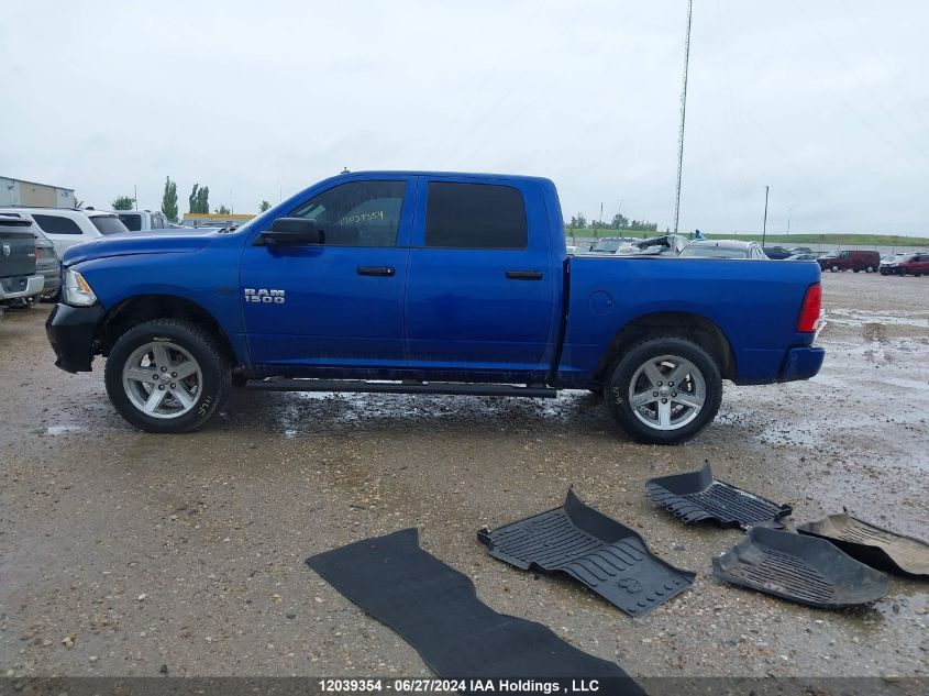 2017 Ram 1500 St VIN: 3C6RR7KT7HG742455 Lot: 12039354