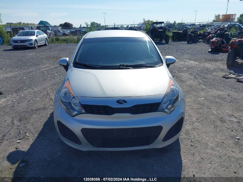 2014 Kia Rio VIN: KNADM5A33E6928088 Lot: 12039358