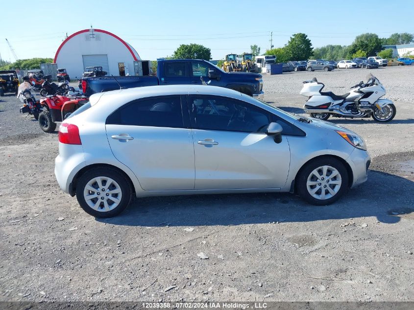 2014 Kia Rio VIN: KNADM5A33E6928088 Lot: 12039358