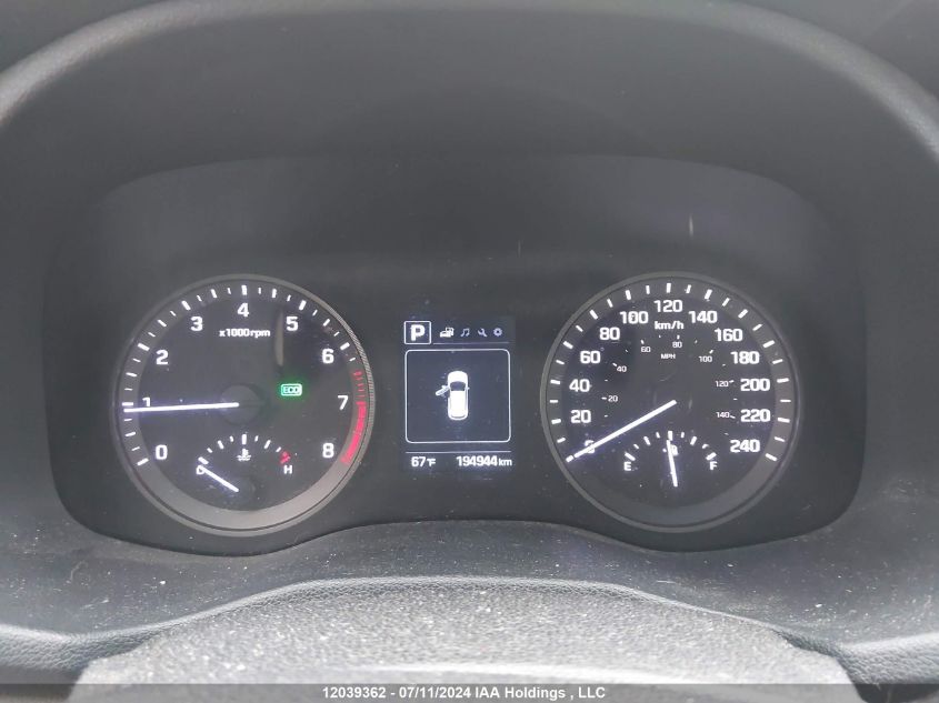 2017 Hyundai Tucson Se VIN: KM8J23A43HU560144 Lot: 12039362