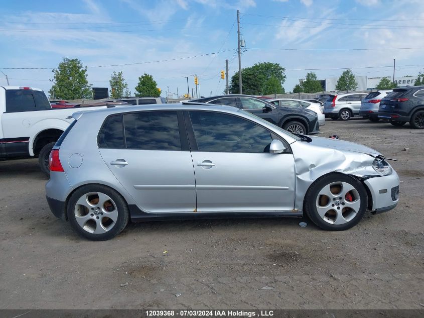 2008 Volkswagen Gti VIN: WVWGV71K18W339464 Lot: 12039368