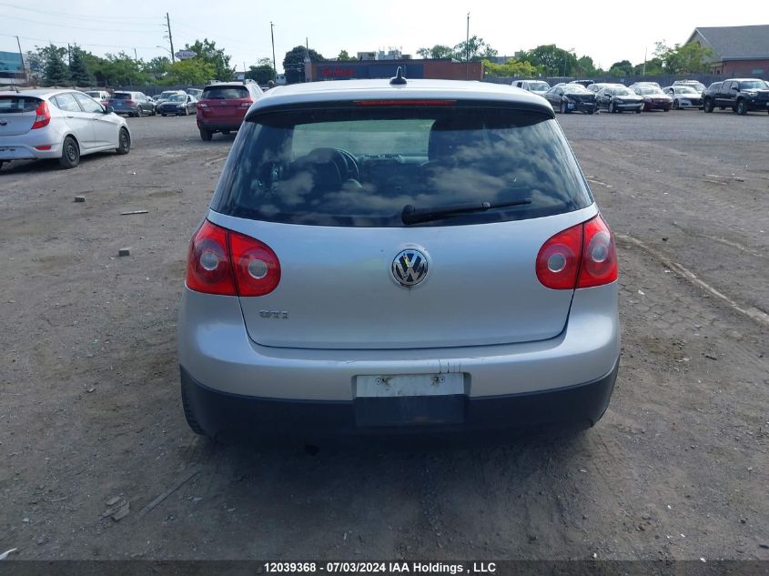 2008 Volkswagen Gti VIN: WVWGV71K18W339464 Lot: 12039368