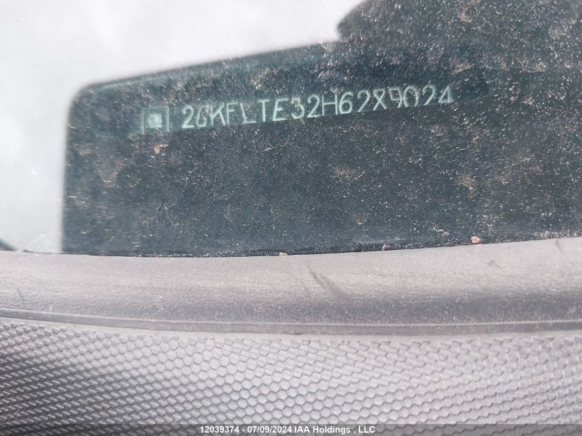 2017 GMC Terrain VIN: 2GKFLTE32H6289024 Lot: 12039374