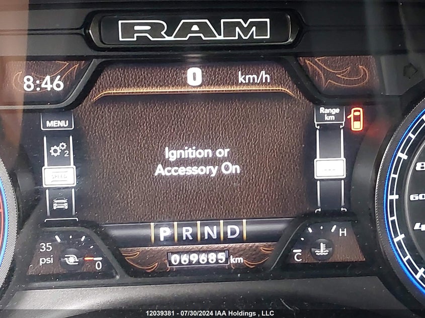 2022 Dodge Ram 2500 VIN: 3C6UR5SL9NG342827 Lot: 12039381