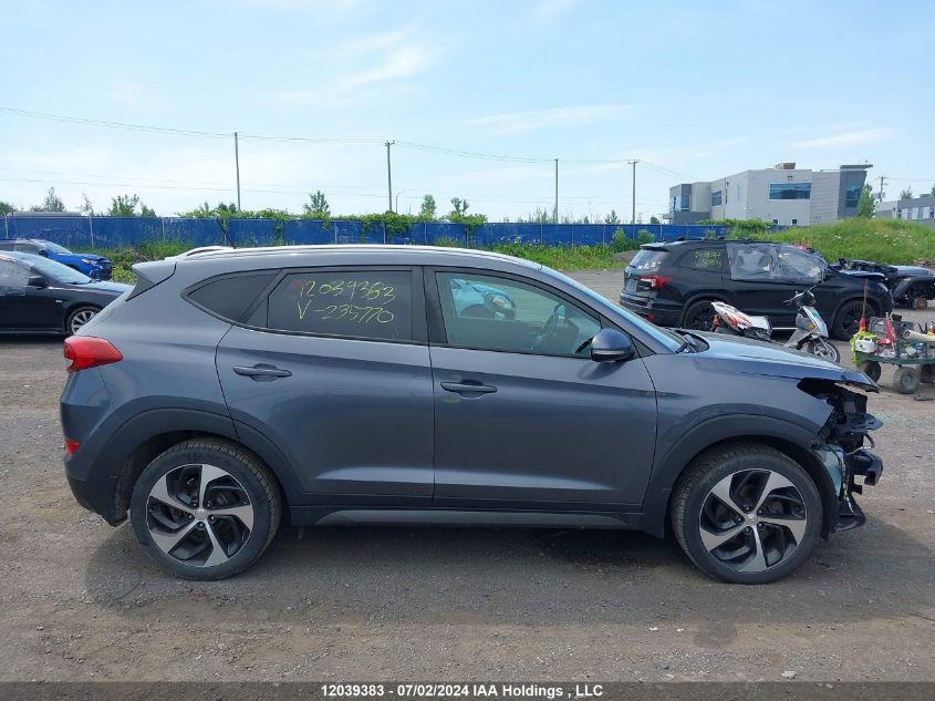 2016 Hyundai Tucson Premium 1.6 VIN: KM8J3CA20GU235770 Lot: 12039383