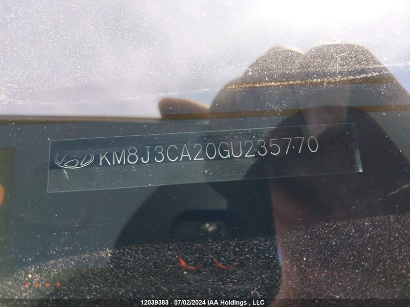 2016 Hyundai Tucson Premium 1.6 VIN: KM8J3CA20GU235770 Lot: 12039383