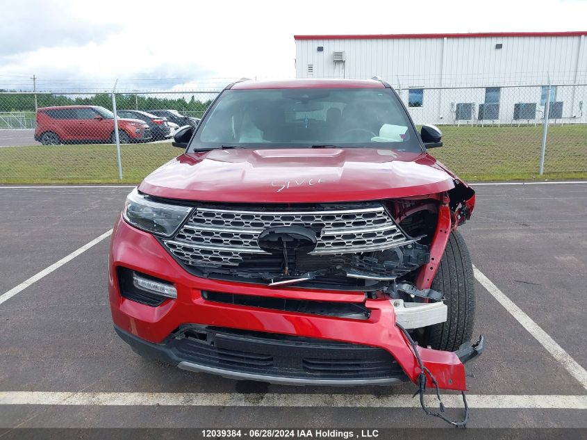 2020 Ford Explorer Limited VIN: 1FMSK8FH6LGB44030 Lot: 12039384
