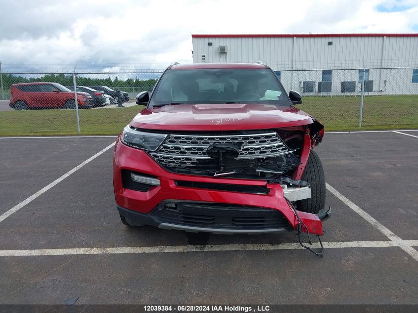 2020 Ford Explorer Limited VIN: 1FMSK8FH6LGB44030 Lot: 12039384