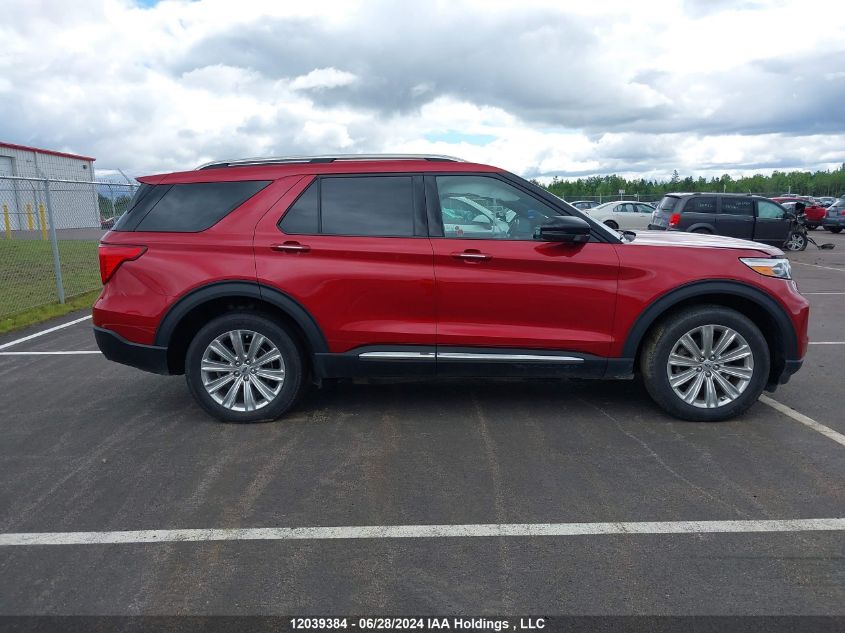 2020 Ford Explorer Limited VIN: 1FMSK8FH6LGB44030 Lot: 12039384