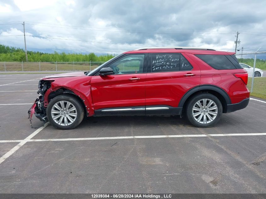 2020 Ford Explorer Limited VIN: 1FMSK8FH6LGB44030 Lot: 12039384