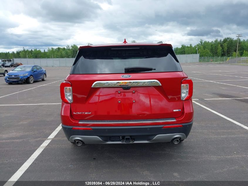 2020 Ford Explorer Limited VIN: 1FMSK8FH6LGB44030 Lot: 12039384