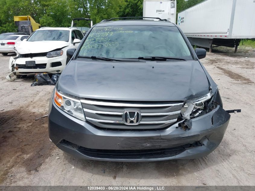 2012 Honda Odyssey VIN: 5FNRL5H45CB506593 Lot: 12039403